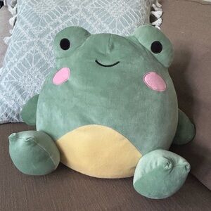 Green Frog Stuffed Animal Plush Toy large